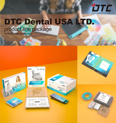 CE認定 DTC 矯正歯科歯科 Roth MBT ゴールデン デリケートシリーズ ハック付きブラケット 機械 電力源
