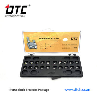 DTC ミム モノブロック レザー矯正歯科ブラケット MBT ロス金属ブラケット