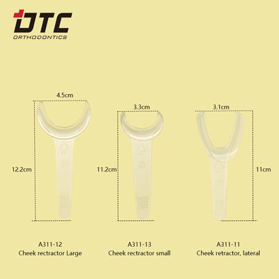 歯科用材料 大型/小型の歯科処置用DTC頬リラクタ
